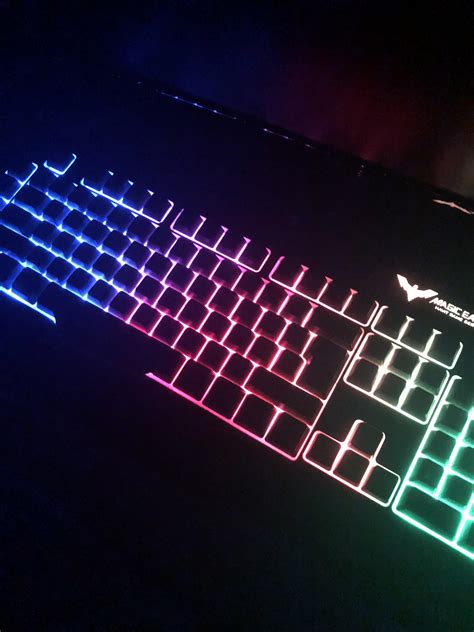 Can I make my keyboard glow?
