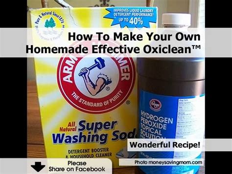 Can I make my own OxiClean?