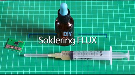 Can I make my own solder flux?