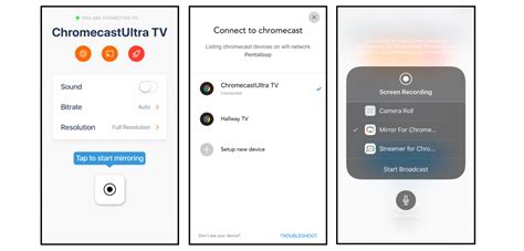 Can I mirror iPhone to Chromecast?