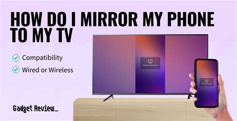 Can I mirror my phone to my TV?