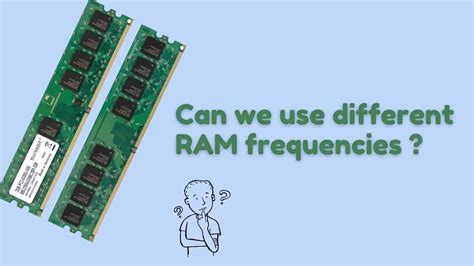 Can I mix RAM frequencies?