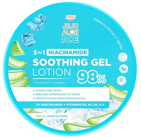 Can I mix aloe vera with niacinamide?