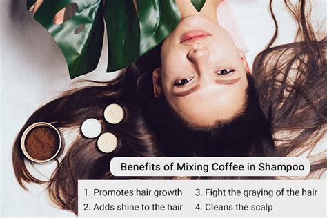 Can I mix coffee in my shampoo?