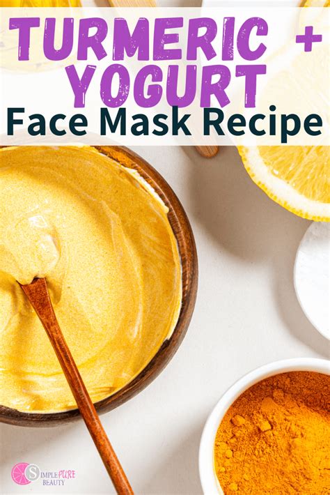 Can I mix turmeric with yogurt for face?