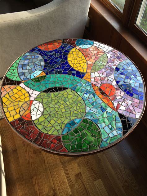 Can I mosaic on wooden table?