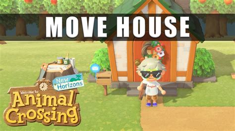 Can I move my house in Animal Crossing?