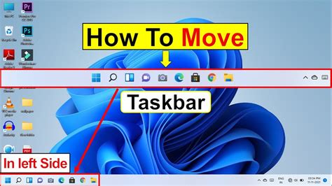 Can I move my taskbar in Windows 11?