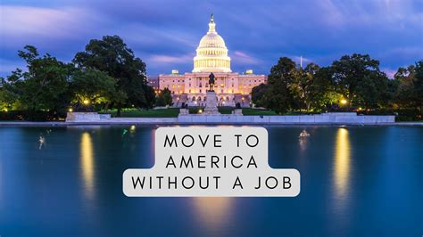 Can I move to USA without a job?