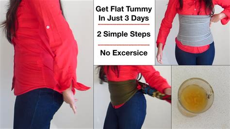 Can I never have a flat tummy?