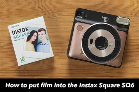 Can I open the instax after putting film?