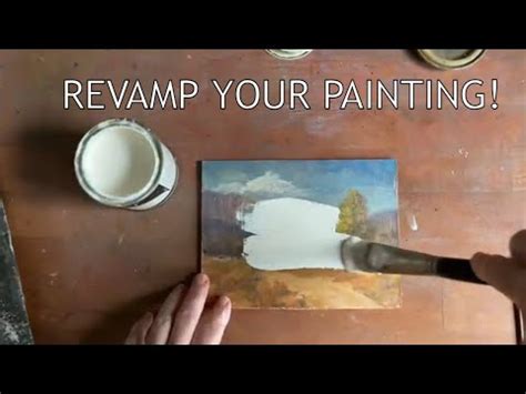 Can I paint over an old oil painting with acrylic paint?