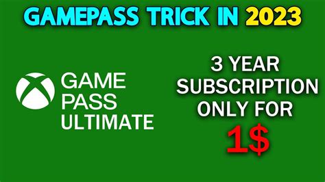 Can I pay for Game Pass yearly?