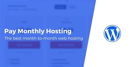 Can I pay monthly for hosting?