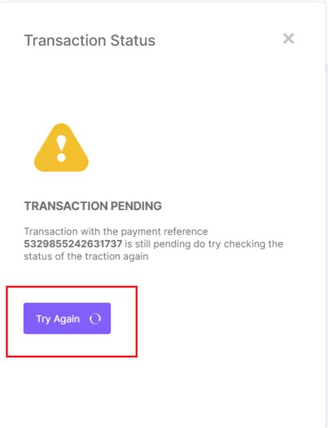 Can I pay off pending transactions?