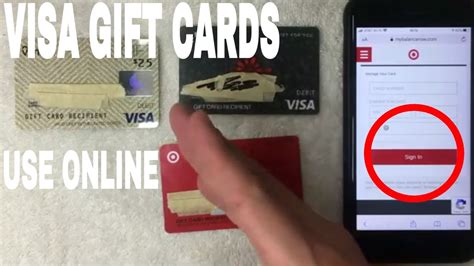 Can I pay online using a gift card?