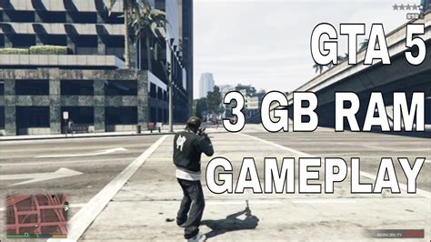 Can I play GTA V with 3GB RAM?