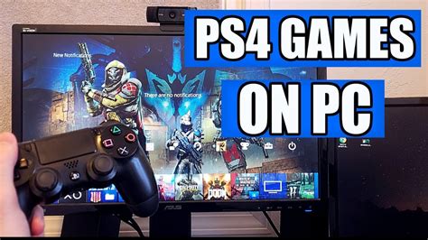 Can I play PS4 with my PC?