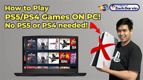 Can I play PS5 games on PC without console?