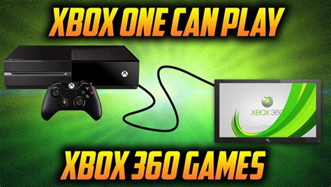 Can I play Xbox One games on Xbox 360?