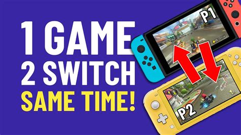 Can I play a Switch game on two consoles at the same time?