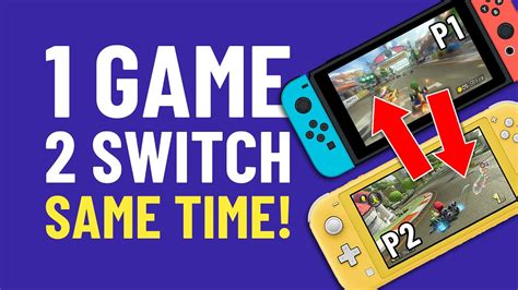 Can I play a switch game on two consoles?