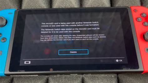 Can I play games from my SD card on another Switch?