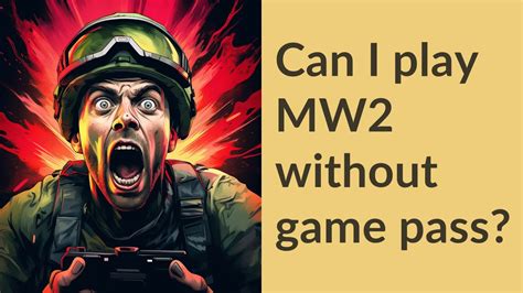 Can I play mw2 without internet?