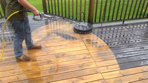 Can I power wash composite decking?