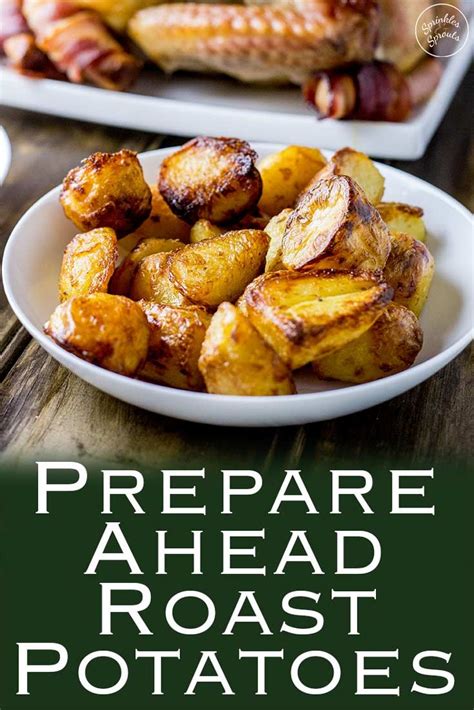 Can I prep potatoes for the next day?