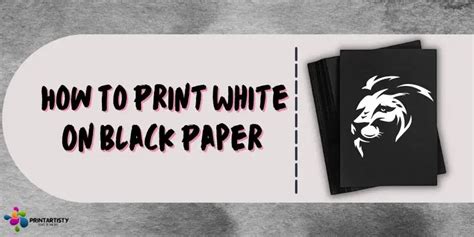 Can I print with just black ink?