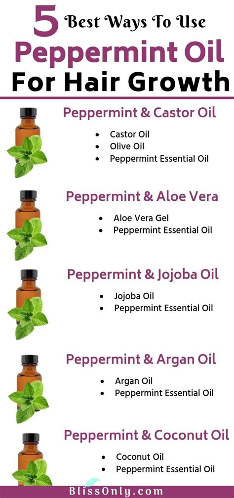 Can I put 100 peppermint oil in my hair?