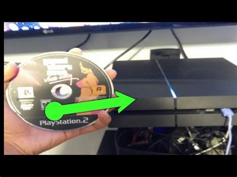 Can I put PS2 disc in PS4?