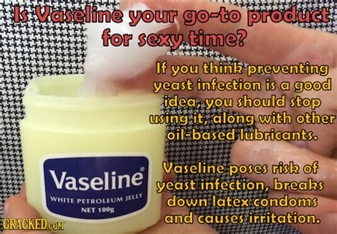 Can I put Vaseline on a yeast infection?