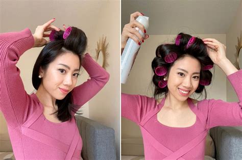 Can I put Velcro rollers in wet hair?