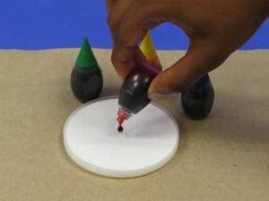 Can I put food coloring in glue?