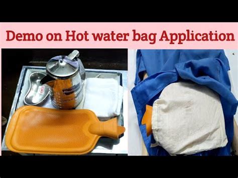 Can I put hot water in ice bag?