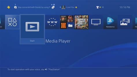 Can I put movies in my PS4?