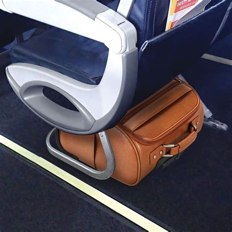 Can I put two bags under plane seat?