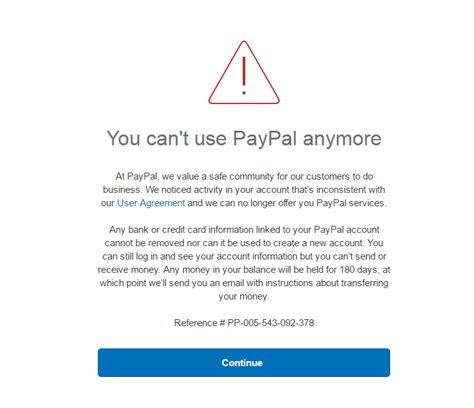 Can I receive money if my account is blocked?