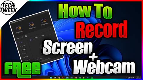 Can I record myself and screen at the same time?