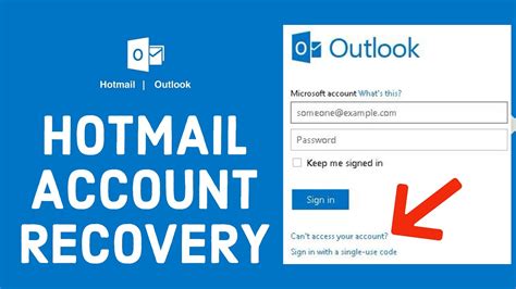 Can I recover a Hotmail account from 10 years ago?