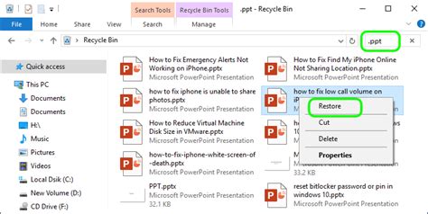 Can I recover a deleted PowerPoint?