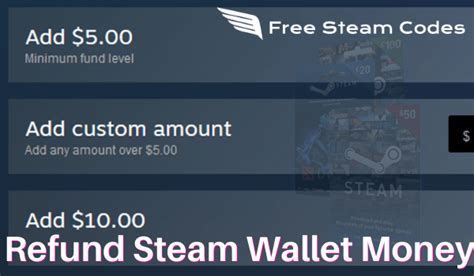 Can I refund Steam wallet funds?