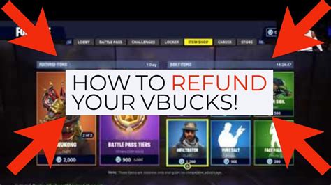 Can I refund Vbucks?