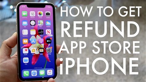 Can I refund a app on iPhone?