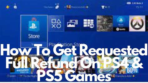 Can I refund a ps4 game if I don't like it?