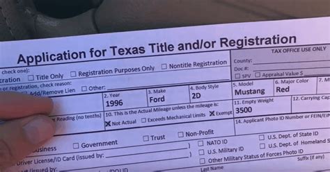 Can I register a car with out of state insurance in Texas?