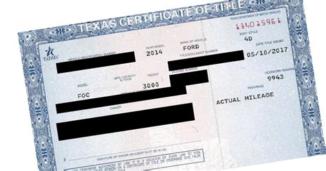 Can I register a vehicle that is not in my name in Texas?