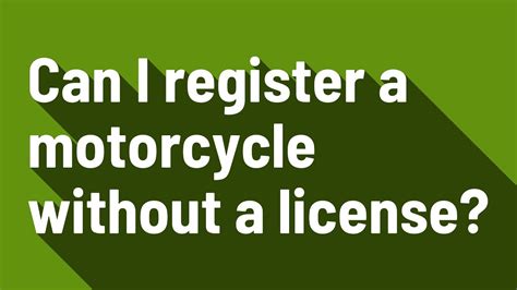 Can I register motorcycle without a title Maine?